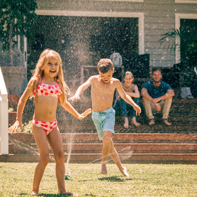 Harlowe Bendigo landscaped backyard